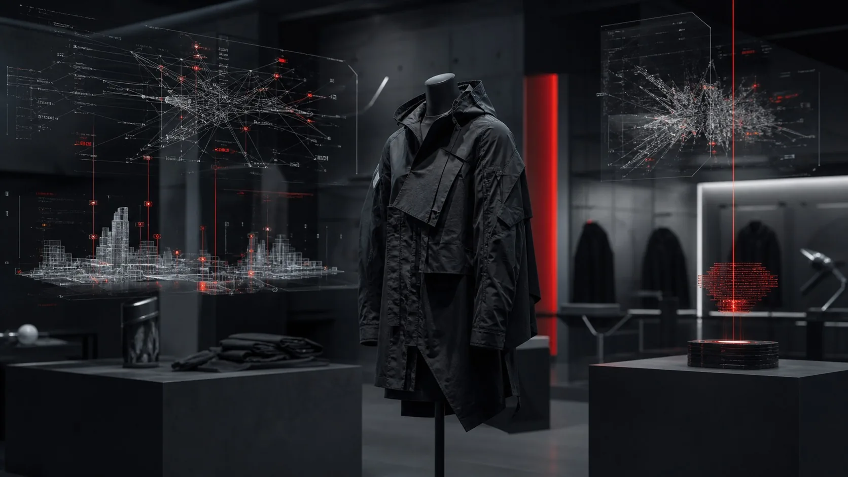 O Avanço da Vigilância por IA e a Resposta do Design editorial artwork