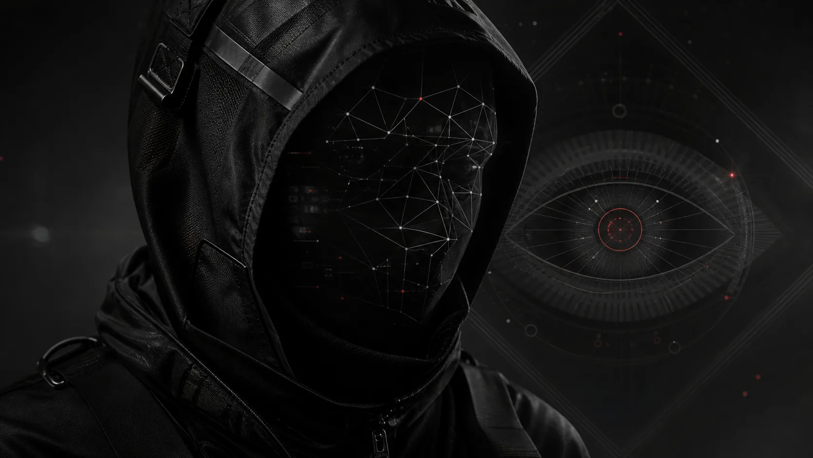 AI Recognition, Identity and the Observer System editorial artwork