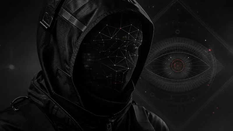 AI recognition and identity editorial image