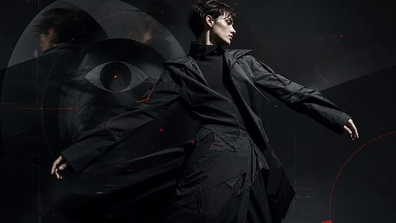 Observer: Perception as Garment Language editorial image