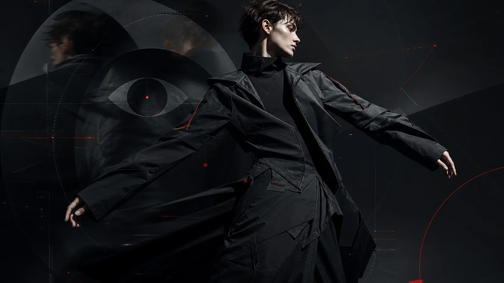 Observer: Perception as Garment Language editorial image