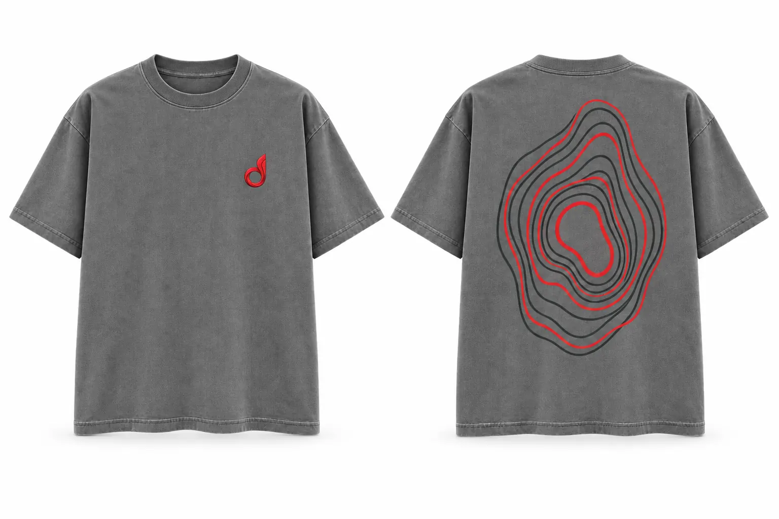 Camiseta Trace — conceito visual