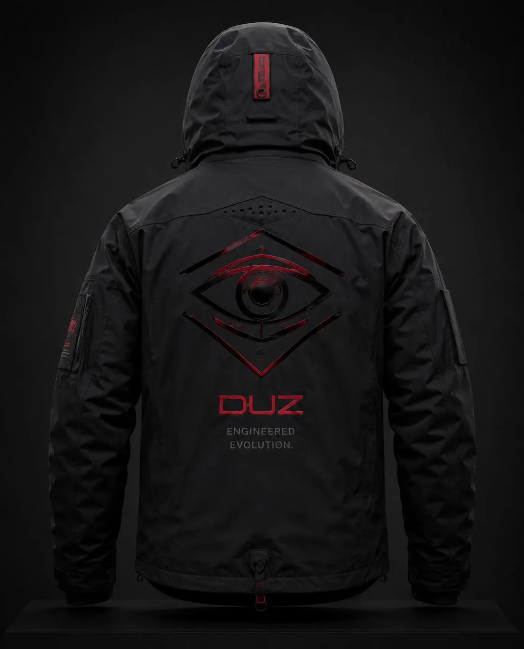 Observer technical shell jacket Sentinel Edition back view